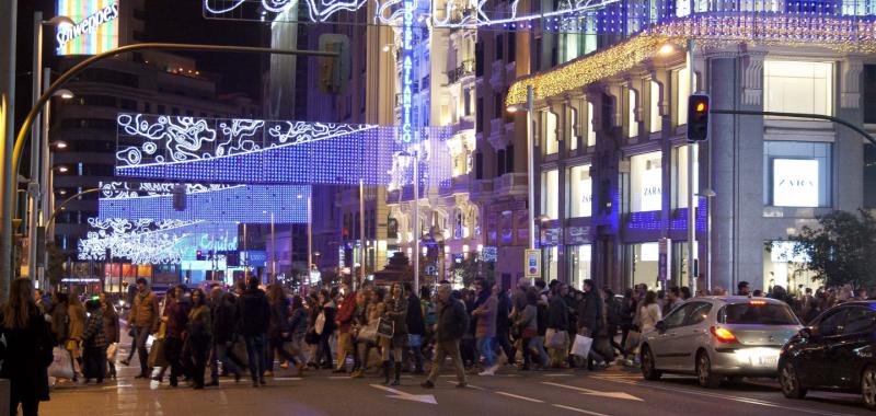 Compras en la calle Gran Vía